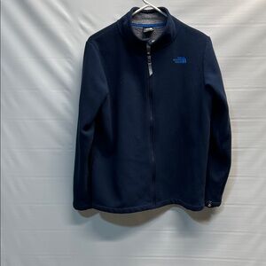 The North Face Fleece Jacket – Navy Blue – Youth XL (18–20)